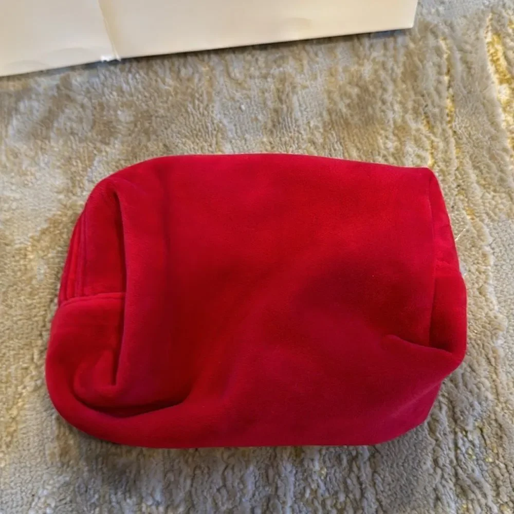 DIOR Bag Pouch Trousse Red NEW Limited Edition with box (box shows wear )